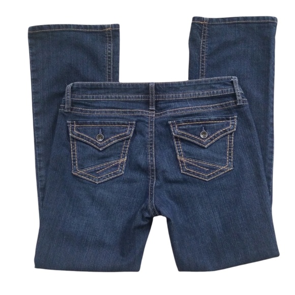 A.N.A. Women's Petite Mid-Rise Bootcut Jeans Size 10‎ Petite - Picture 1 of 13